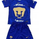 Kids Pumas UNAM Away Shirt Jersey Kit 25-26 Youth Soccer Football 2025-2026