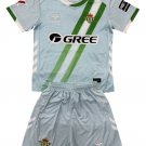 Kids Real Betis Away Shirt Jersey Kit 25-26 Youth Soccer Football 2025-2026
