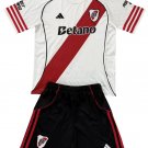 Kids River Plate Home Shirt Jersey Kit 25-26 Youth Soccer Football 2025-2026