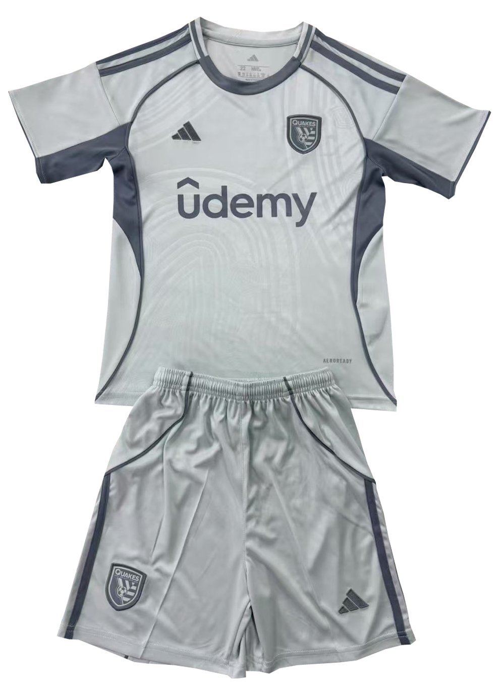 Kids San Jose Earthquakes Pre-Match Shirt Jersey Kit 25-26 Youth Soccer Football 2025-2026