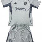 Kids San Jose Earthquakes Pre-Match Shirt Jersey Kit 25-26 Youth Soccer Football 2025-2026