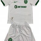 Kids Sporting CP Lisbon Away Shirt Jersey Kit 24-25 Youth Soccer Football 2024-2025
