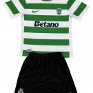 Kids Sporting CP Lisbon Home Shirt Jersey Kit 25-26 Youth Soccer Football 2025-2026