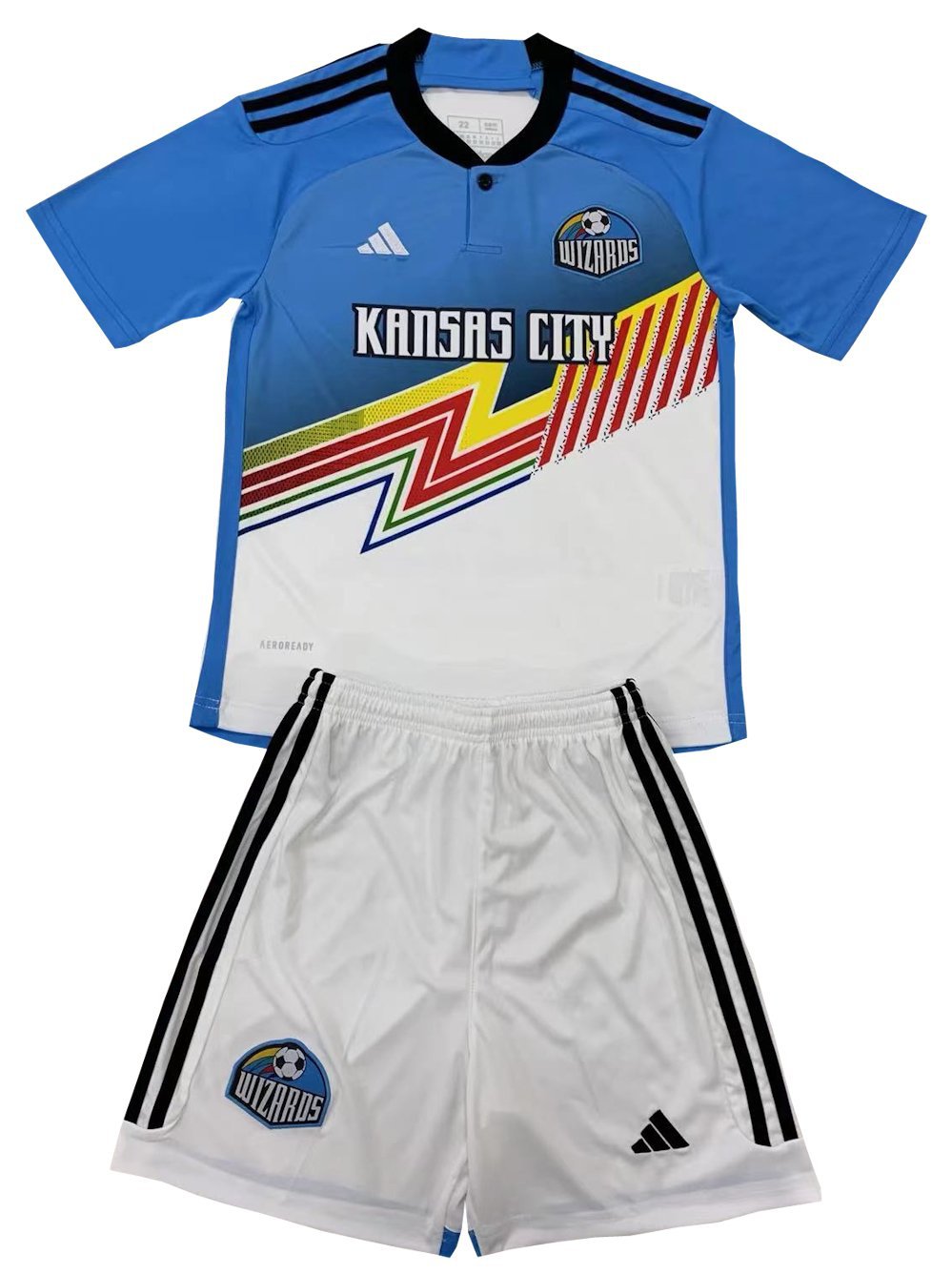 Kids Sporting Kansas City 3rd Third Shirt Jersey Kit 24-25 Youth Soccer Football 2024-2025