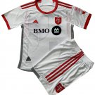 Kids Toronto FC Away Shirt Jersey Kit 24-25 Youth Soccer Football 2024-2025