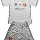 Kids Universidad Chile Away Shirt Jersey Kit 24-25 Youth Soccer Football 2024-2025