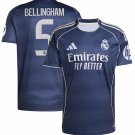BELLINGHAM #5 Real Madrid Men Away Shirt Jersey 25-26 Soccer Football 2025-2026