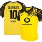 BRANDT #10 Borussia Dortmund Men Home Shirt Jersey 25-26 Soccer Football 2025-2026