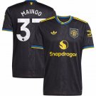 MAINOO #37 Manchester United Men 3rd Third Home Shirt Jersey 25-26 Soccer Football 2025-2026