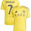 RONALDO #7 Al Nassr Men Home Shirt Jersey 25-26 Soccer Football 2025-2026
