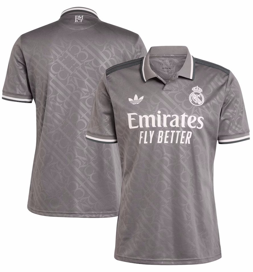 Shirt Men Real Madrid 3rd Third Jersey 24-25 Soccer Football 2024-2025