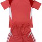 Kids Aston Villa Red Goalkeeper Shirt Jersey Kit 25-26 Youth Soccer Football 2025-2026