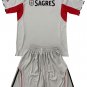 Kids Benfica Away Shirt Jersey Kit 25-26 Youth Soccer Football 2025-2026