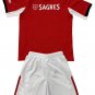 Kids Benfica Home Shirt Jersey Kit 25-26 Youth Soccer Football 2025-2026