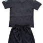 Kids Wolverhampton Wanderers Black Goalkeeper Shirt Jersey Kit 25-26 Youth Soccer Football 2025-2026