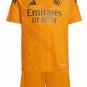 MBAPPE #9 Real Madrid Kids Away Shirt Jersey Kit 24-25 Youth Soccer Football 2024-2025