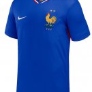 France Men Home Shirt Jersey 24-25 Soccer Football 2024-2025