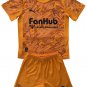 Kids Derby County Orange Goalkeeper Shirt Jersey Kit 25-26 Youth Soccer Football 2025-2026