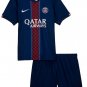 Kids JOAO NEVES #87 Paris Saint Germain Home Shirt Jersey Kit 25-26 Youth Soccer Football 2025-2026