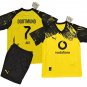 Kids JOBE #7 Borussia Dortmund Home Shirt Jersey Kit 25-26 Youth Soccer Football 2025-2026