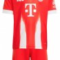 Kids KANE #9 Bayern Munich Home Shirt Jersey Kit 25-26 Youth Soccer Football 2025-2026