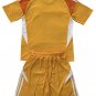 Kids Leeds United Orange Goalkeeper Shirt Jersey Kit 25-26 Youth Soccer Football 2025-2026