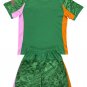 Kids Manchester City Green Goalkeeper Shirt Jersey Kit 25-26 Youth Soccer Football 2025-2026