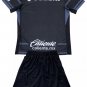 Kids Pumas UNAM Black Goalkeeper Shirt Jersey Kit 24-25 Youth Soccer Football 2024-2025