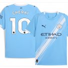 CHERKI #10 Manchester City Men Home Shirt Jersey 25/26 Soccer Football 2025/2026