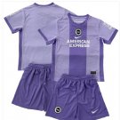 Kids Brighton & Hove Albion Away Shirt Jersey Kit 25-26 Youth Soccer Football 2025-2026