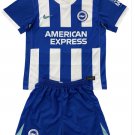 Kids Brighton & Hove Albion Home Shirt Jersey Kit 25-26 Youth Soccer Football 2025-2026
