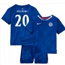 Kids JOÃO PEDRO #20 Chelsea Home Shirt Jersey Kit 25-26 Youth Soccer Football 2025-2026
