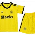 Kids Newcastle United Yellow Goalkeeper Shirt Jersey Kit 25-26 Youth Soccer Football 2025-2026