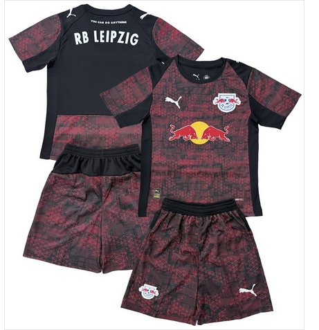 Kids RB Leipzig 3rd Third Shirt Jersey Kit 25-26 Youth Soccer Football 2025-2026