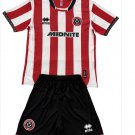 Kids Sheffield United Home Shirt Jersey Kit 25-26 Youth Soccer Football 2025-2026
