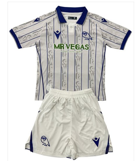 Kids Sheffield Wednesday 3rd Third Shirt Jersey Kit 25-26 Youth Soccer Football 2025-2026