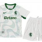 Kids Sporting CP Lisbon 4th Fourth Shirt Jersey Kit 25-26 Youth Soccer Football 2025-2026