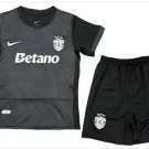 Kids Sporting CP Lisbon Away Shirt Jersey Kit 25-26 Youth Soccer Football 2025-2026