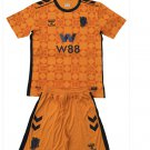 Kids Sunderland AFC Yellow Orange Goalkeeper Shirt Jersey Kit 25-26 Youth Soccer Football 2025-2026