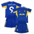 Kids CALVERT-LEWIN #9 Leeds United Away Shirt Jersey Kit 25-26 Youth Soccer Football 2025-2026