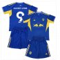 Kids CALVERT-LEWIN #9 Leeds United Away Shirt Jersey Kit 25-26 Youth Soccer Football 2025-2026