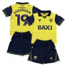 Kids GOODRHAM #19 Oxford United Home Shirt Jersey Kit 25-26 Youth Soccer Football 2025-2026