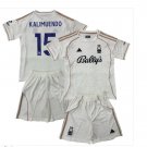 Kids KALIMUENDO #15 Nottingham Forest Away Shirt Jersey Kit 25-26 Youth Soccer Football 2025-2026