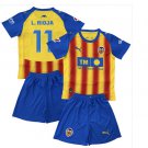 Kids L. RIOJA #11 Valencia 3rd Third Shirt Jersey Kit 25-26 Youth Soccer Football 2025-2026