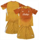 Kids Nottingham Forest Orange Goalkeeper Shirt Jersey Kit 25-26 Youth Soccer Football 2025-2026