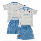 Kids Real Zaragoza Home Shirt Jersey Kit 25-26 Youth Soccer Football 2025-2026