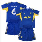 Kids RODON #6 Leeds United Away Shirt Jersey Kit 25-26 Youth Soccer Football 2025-2026