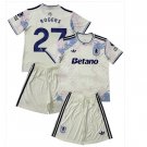 Kids ROGERS #27 Aston Villa 3rd Third Shirt Jersey Kit 25-26 Youth Soccer Football 2025-2026