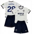 Kids SOUČEK #28 West Ham United Away Shirt Jersey Kit 25-26 Youth Soccer Football 2025-2026