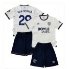 Kids WAN-BISSAKA #29 West Ham United Away Shirt Jersey Kit 25-26 Youth Soccer Football 2025-2026